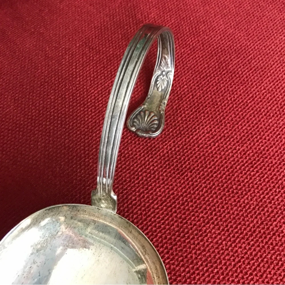 Z Gallerie Silver Appetizer Spoon